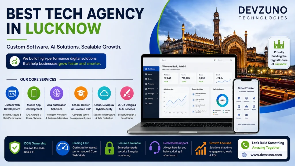 best tech agency in Lucknow